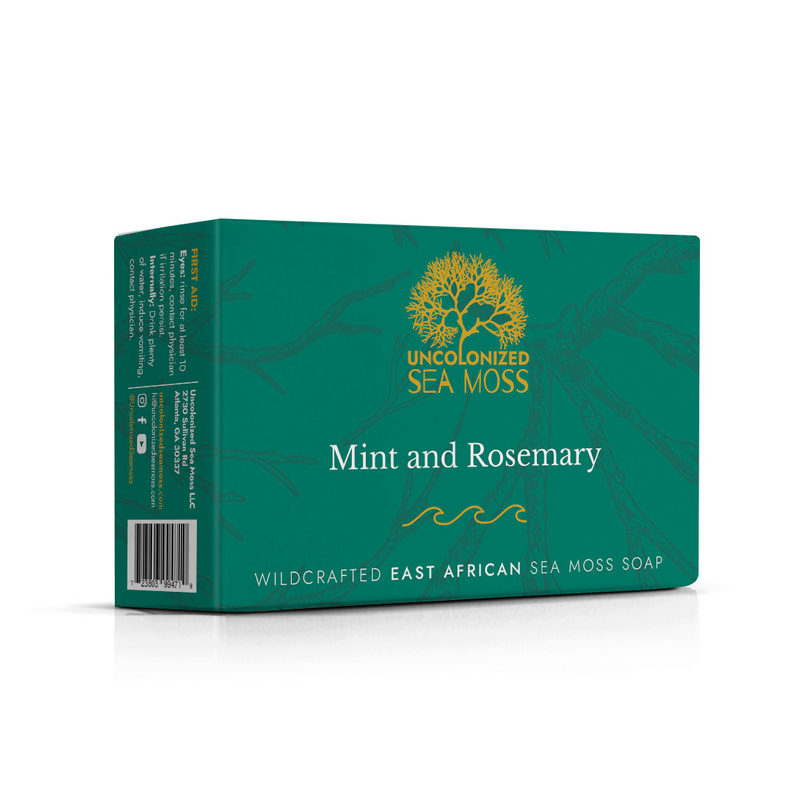 Sea Moss Soap Mint and Rosemary